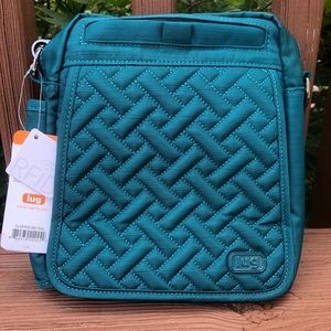 New with tags authentic Lug crossbody RFID bag